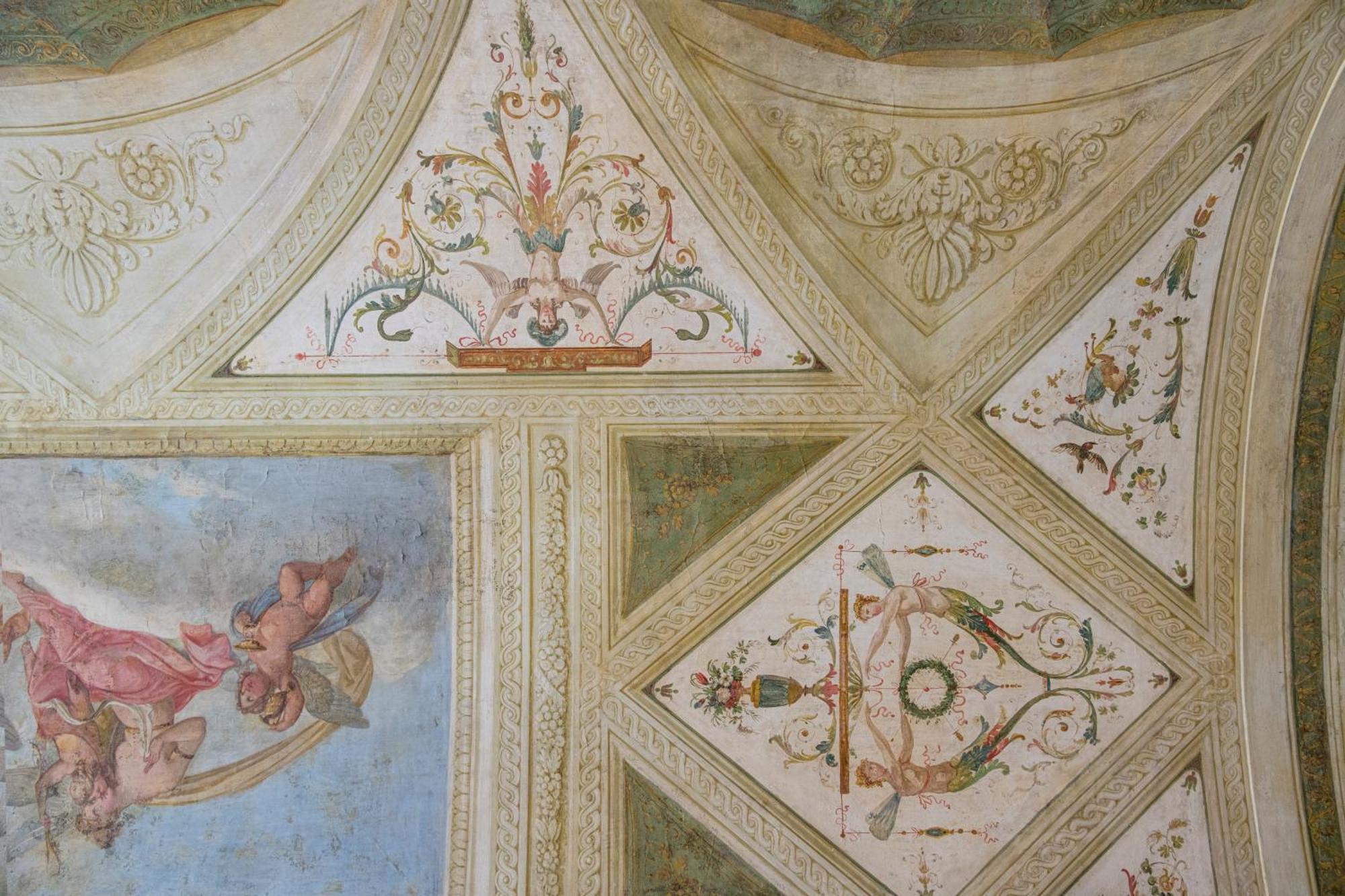 Hotel Nani Mocenigo Palace Venezia Esterno foto Frescoes in the ceiling of the ballroom